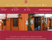 Tablet Screenshot of hotelduetorriroma.com
